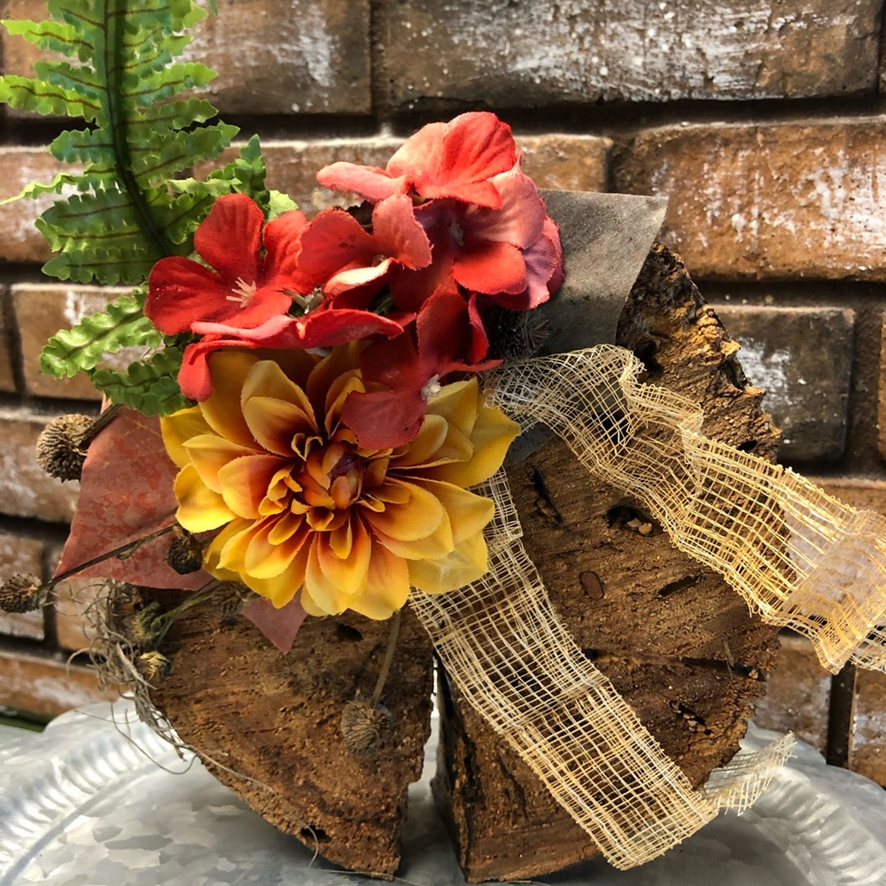 Handcrafted Wood Slice Fall Decor